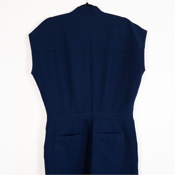 NWT FIGS Navy Blue Rafaela Cargo Jumpsuit Scrubs - Picture 15 of 15